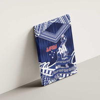 Samoa Rugby Canvas Wall Art Pacific Warrior Glory - Polynesian Pride