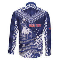 Personalised Samoa Rugby Family Matching Off Shoulder Short Dress and Hawaiian Shirt Pacific Warrior Glory DT05 - Polynesian Pride