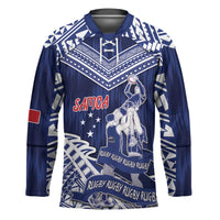 Personalised Samoa Rugby Hockey Jersey Pacific Warrior Glory - Polynesian Pride