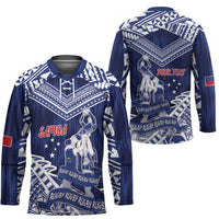 Personalised Samoa Rugby Hockey Jersey Pacific Warrior Glory - Polynesian Pride