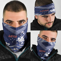 Samoa Rugby Neck Gaiter Pacific Warrior Glory - Polynesian Pride