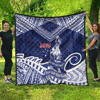 Samoa Rugby Quilt Pacific Warrior Glory - Polynesian Pride