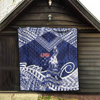 Samoa Rugby Quilt Pacific Warrior Glory - Polynesian Pride