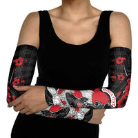 Personalised Hawaiian And Japanese Arm Sleeves Aloha Koi Fish Palaka Patterns - Polynesian Pride