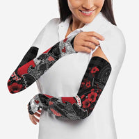 Personalised Hawaiian And Japanese Arm Sleeves Aloha Koi Fish Palaka Patterns - Polynesian Pride