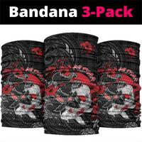 Hawaiian And Japanese Neck Gaiter Aloha Koi Fish Palaka Patterns - Polynesian Pride