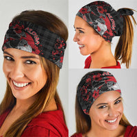 Hawaiian And Japanese Neck Gaiter Aloha Koi Fish Palaka Patterns - Polynesian Pride