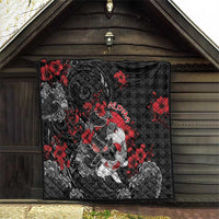 Hawaiian And Japanese Quilt Aloha Koi Fish Palaka Patterns - Polynesian Pride