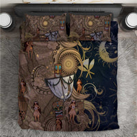 Hawaii Makahiki Bedding Set Polynesian Sky And Earth - Polynesian Pride