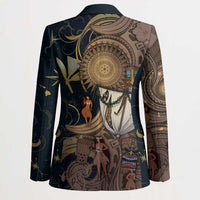 Hawaii Makahiki Blazer Polynesian Sky And Earth - Polynesian Pride