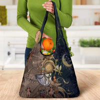 Hawaii Makahiki Grocery Bag Polynesian Sky And Earth - Polynesian Pride