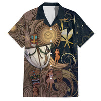 Hawaii Makahiki Hawaiian Shirt Polynesian Sky And Earth - Polynesian Pride
