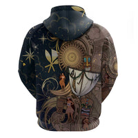 Hawaii Makahiki Hoodie Polynesian Sky And Earth - Polynesian Pride