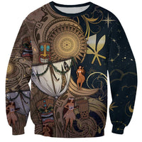 Hawaii Makahiki Sweatshirt Polynesian Sky And Earth - Polynesian Pride