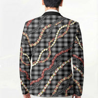 Hawaii Palaka Niihau Shell Lei Blazer Tropical Island Plaid Patterns DT05 - Polynesian Pride