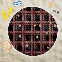 Hawaii Palaka Kahelelani Shell Lei Costume Beach Blanket Plaid Patterns