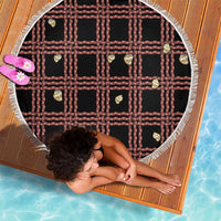 Hawaii Palaka Kahelelani Shell Lei Costume Beach Blanket Plaid Patterns
