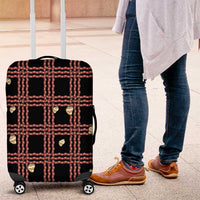 Hawaii Palaka Kahelelani Shell Lei Costume Luggage Cover Plaid Patterns