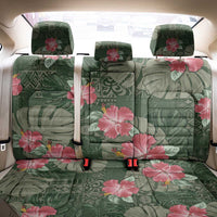 Hawaii Back Car Seat Cover Green Polynesian Monstera Patterns DT05 - Polynesian Pride
