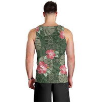 Hawaii Men Tank Top Green Polynesian Monstera Patterns DT05 - Polynesian Pride