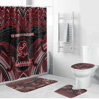 New Zealand Waitangi Day Bathroom Set Te Tiriti O Waitangi 1840 - Polynesian Pride