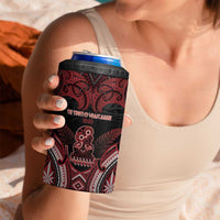 Personalised New Zealand Waitangi Day 4 in 1 Can Cooler Tumbler Te Tiriti O Waitangi 1840 - Polynesian Pride