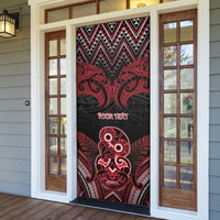 Personalised New Zealand Waitangi Day Door Cover Te Tiriti O Waitangi 1840 - Polynesian Pride