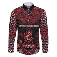 Personalised New Zealand Waitangi Day Family Matching Puletasi and Hawaiian Shirt Te Tiriti O Waitangi 1840 - Polynesian Pride