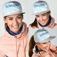 Fiji Rugby Kaiviti Masi Mesh Trucker Cap Turquoise - Polynesian Pride