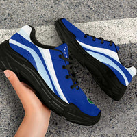 FSM Pohnpei Chunky Sneakers Flag-Inspired Curve Style