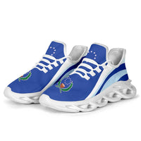 FSM Pohnpei Clunky Sneakers Flag-Inspired Curve Style