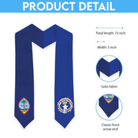 Guam And Northern Mariana Islands Graduation Stole LT05 - Polynesian Pride