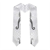 Guam Chamorro Graduation Stole Curves Polynesian Tattoo Mix Bougainvillea LT05 - Polynesian Pride