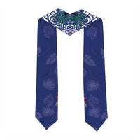 Hafa Adai Guam History and Chamorro Heritage Day Graduation Stole Blue Latte Stone LT05 - Polynesian Pride