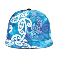 Hammerhead Shark Tattoo New Zealand Snapback Cap Maori Galaxy Mangopare Pattern