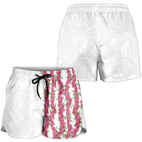 Hawaii Aalii Lei Shorts for Women Aalii Ku Makani
