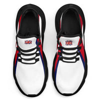 Hawaii Clunky Sneakers Flag-Inspired Curve Style