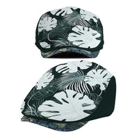 Hawaii Plant Kalo Jeff Hat Hawaiian Tapa Pattern - Polynesian Pride