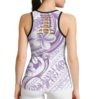 Hawaii Plumeria Lokelani Pikake Lei Hollow Tank Top Poni Polynesian Tattoo