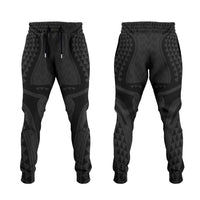 Hawaiian Kakau Art Tattoos Aquaman Style Jogger Pants Black Version - Polynesian Pride