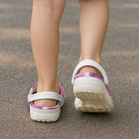 Hawaiian Quilt Clogs Shoes Vintage Pattern Pink - Polynesian Pride