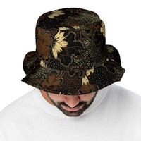 Javanese Batik Semen Bucket Hat Indonesian Traditional Pattern