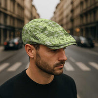 Lime Palaka Hawaii Cowboy Jeff Hat Puakenikeni Lei Paniolo Papale Seamless Vibes - Polynesian Pride