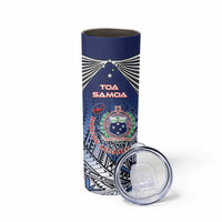 Samoa Rugby Skinny Tumbler Toa Samoa Myriad Patterns