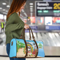 Hawaii Golf Christmas Travel Bag Mele Kalikimaka Funny Golfer Santa - Polynesian Pride