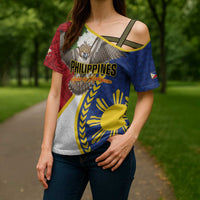 Personalized Philippines Cross Shoulder Shirt Filipino Araw ng Kalayaan