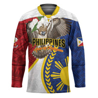 Personalized Philippines Hockey Jersey Filipino Araw ng Kalayaan