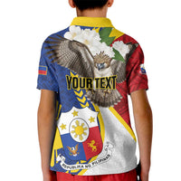 Personalized Philippines Kid Polo Shirt Filipino Araw ng Kalayaan