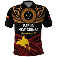 Papua New Guinea Bird of Paradise Polo Shirt 16 September 1975 Independence Day Anniversary