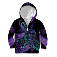 In September We Wear Teal And Purple Kid Hoodie Magic Ribbon Semicolon